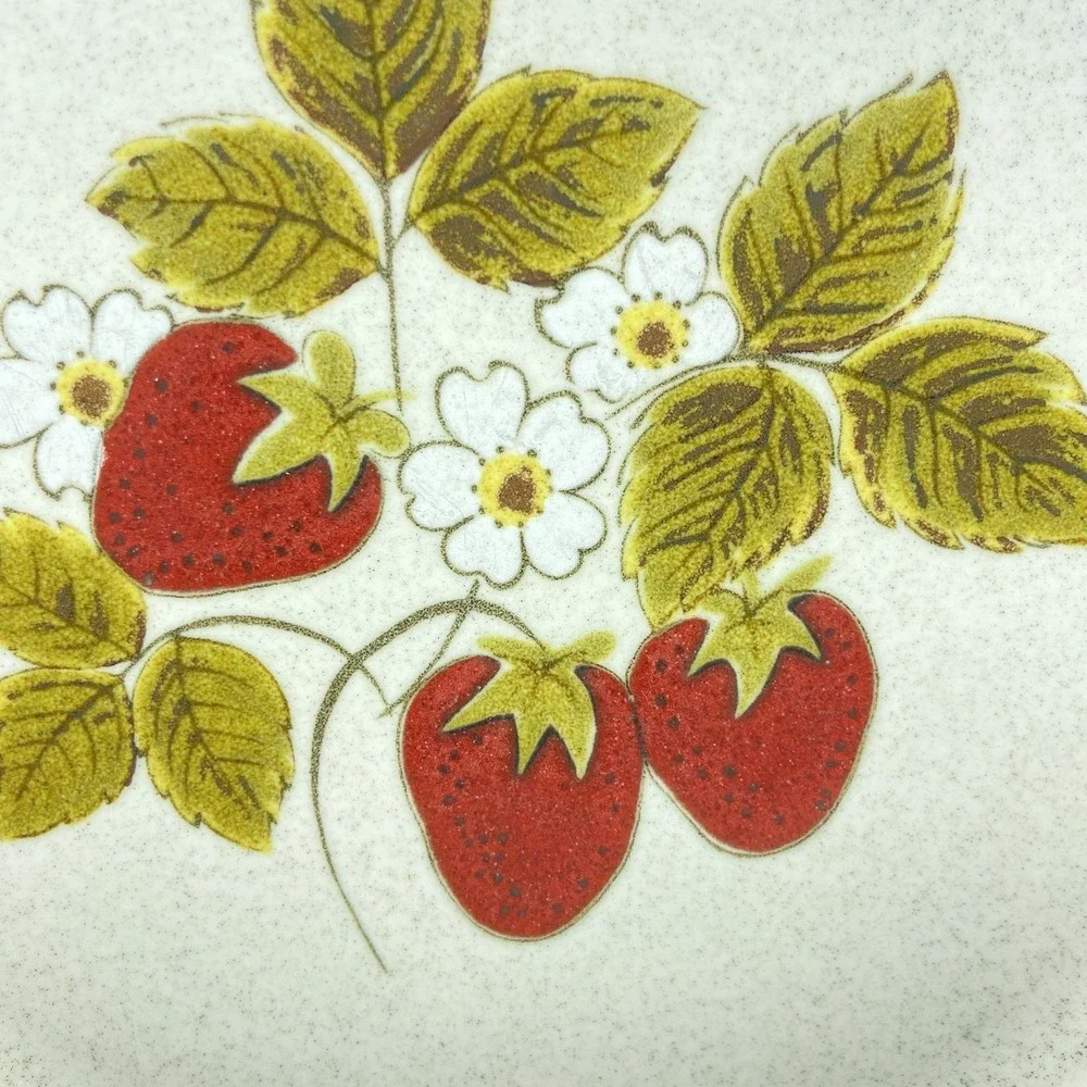 Mikasa Strawberry Festival Dinner Plate EB 801 10.75